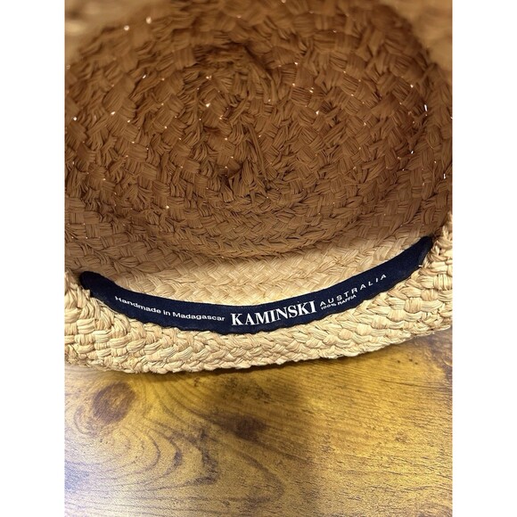 Helen Kaminski Aus Raffia Straw Boater Hat with 3 Ribbon Set–Handmade Madagascar main image 8